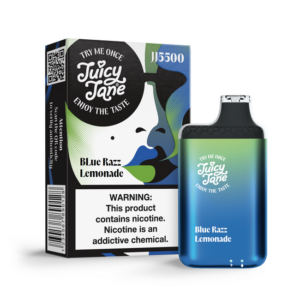 Juicy Jane 5500 Blue Razz Lemonade 5% Nicotine | Best Disposable Vape
