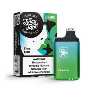 Juicy Jane 5500 Clear Mint 5% Nicotine | Best Disposable Vape
