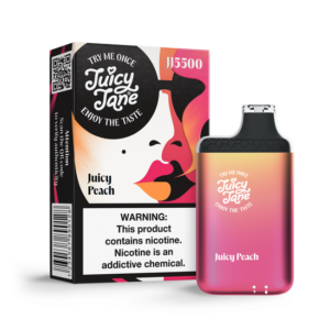 Juicy Jane 5500 Juicy Peach 5% Nicotine | Best Disposable Vape