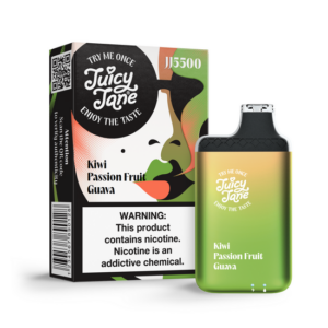 Juicy Jane 5500 Kiwi Passion Fruit Guava 5% Nicotine | Best Disposable Vape