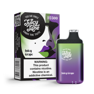 Juicy Jane 5500 Juicy Grape 5% Nicotine | Best Disposable Vape