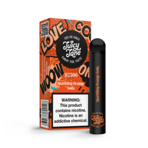 Juicy Jane 2500 Sparking Orange Soda 2% Nicotine | Best Disposable Vape